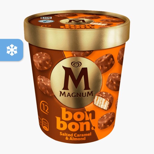 Magnum Bonbon Salted Caramel & Almond 204ml (12x17ml)