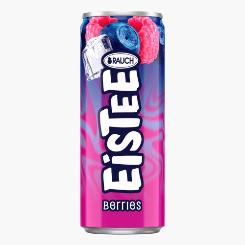 Rauch Eistee Berries 0,33l Dose