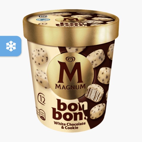 Magnum Bonbon White Chocolate & Cookie 204ml (12x17ml)