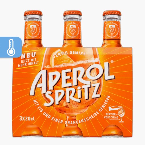 Aperol Spritz Fertig Gemixt 3x200ml (10,5% vol.)