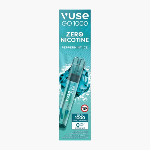 Vuse GO 1000 Peppermint Ice 0mg Nikotin