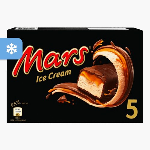 Mars Ice Cream 247,5ml (5x49,5ml)