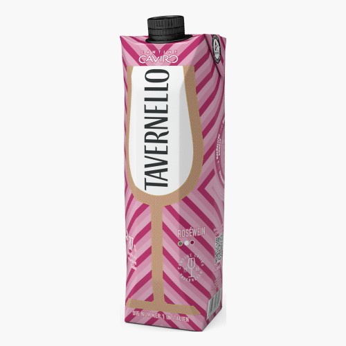 Tavernello Rosato D'Italia Halbtrocken 1l (11% vol.)