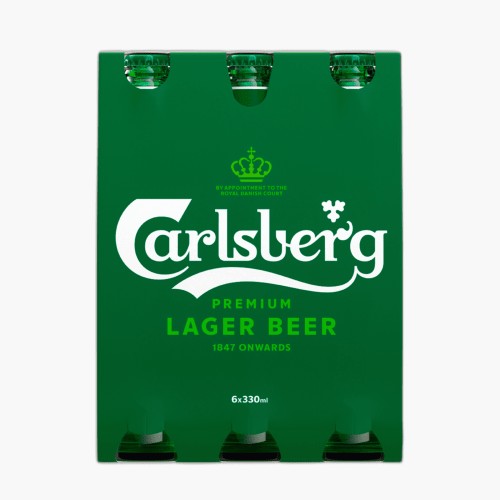 Carlsberg Lager 6x0,33l (5% vol.)