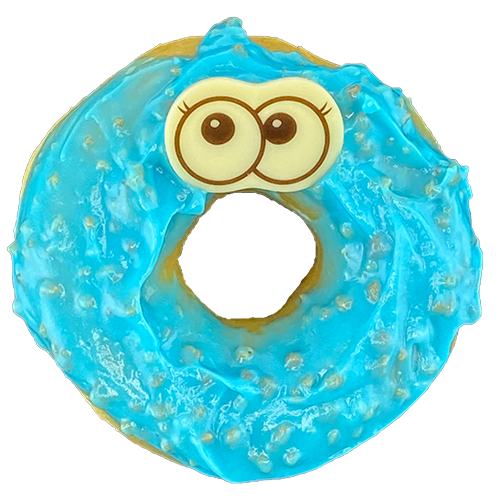 Cookie-Monster Donut