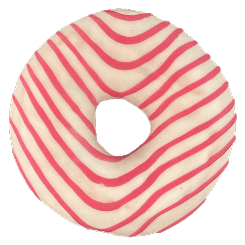 Raspberry-Cream-Cheese Donut