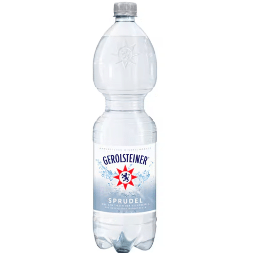 Mineralwasser mit Kohlensäure 1,0l