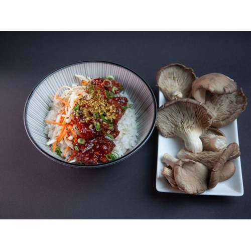 Korean BBQ-Austernpilze (vegan)