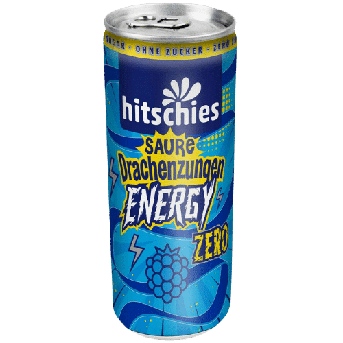 Hitschies Saure Drachenzungen Energy Zero 0,25l