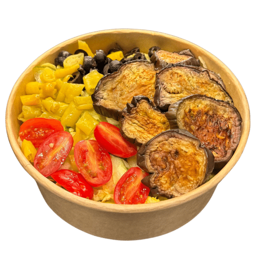 Auberginen Salat