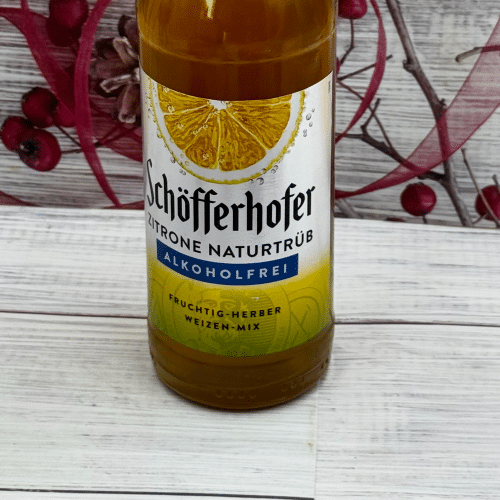Schöfferhofer Weizenbier Zitrone Naturtrüb, Alkoholfreiei