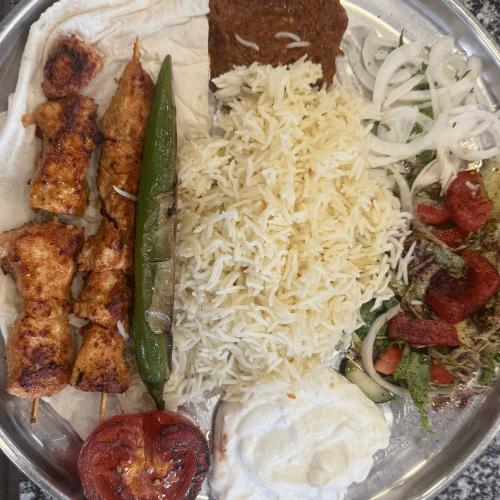 Hähnchenspieß