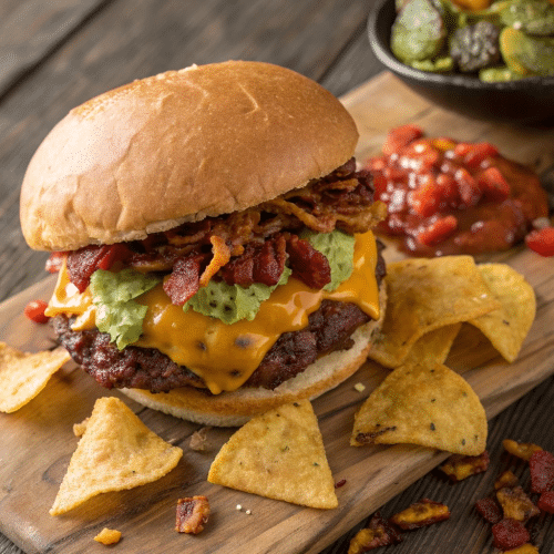 Nacho Burger