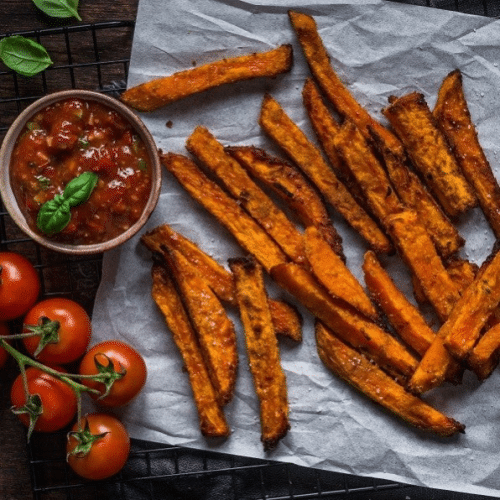 Süßkartoffel-Pommes frites