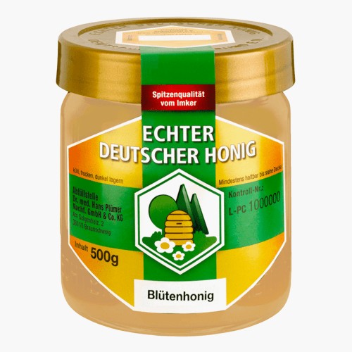 Bihophar Echter Deutscher Honig Blütenhonig 500g