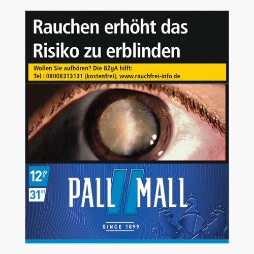 Pall Mall Blue Super 31 Stk. Zigaretten - 12€