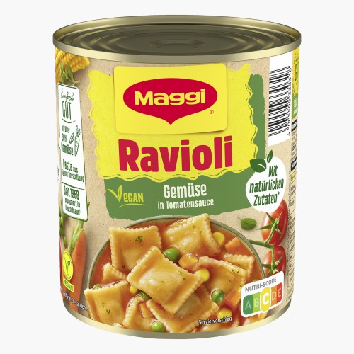 Maggi Ravioli Gemüse in Tomatensauce vegetarisch 800g