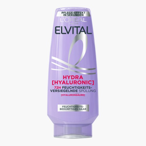 L’Oréal Paris Elvital Hydra Hyaluronic 72H Feuchtigkeits-Versiegelnde Spülung 250ml