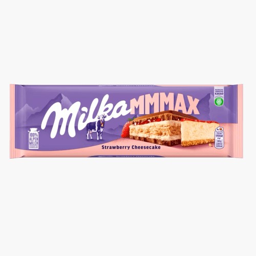 Milka Schokolade Strawberry Cheesecake 300g