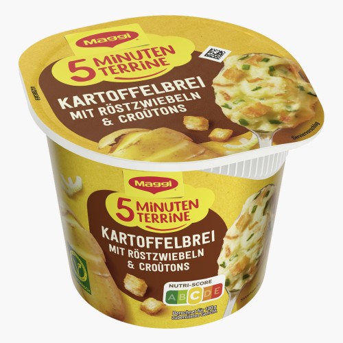 Maggi 5 Minuten Terrine Kartoffelbrei Röstzwiebeln 56g
