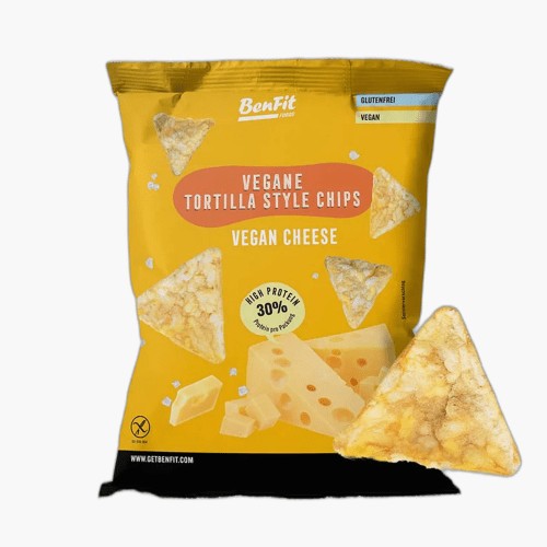 BenFit Protein Tortilla Chips Cheese Style 60g