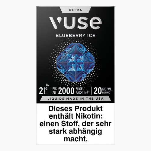 Vuse Ultra Pods Blueberry Ice 20mg