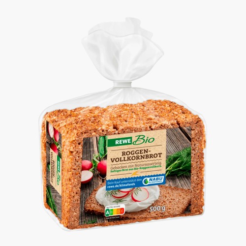 Rewe Bio Roggenvollkornbrot 500g