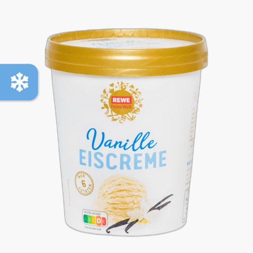 Rewe Feine Welt Vanille Eiscreme 480ml