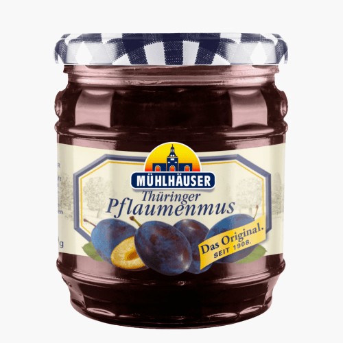 Mühlhäuser Thüringer Pflaumenmus pastös 450g