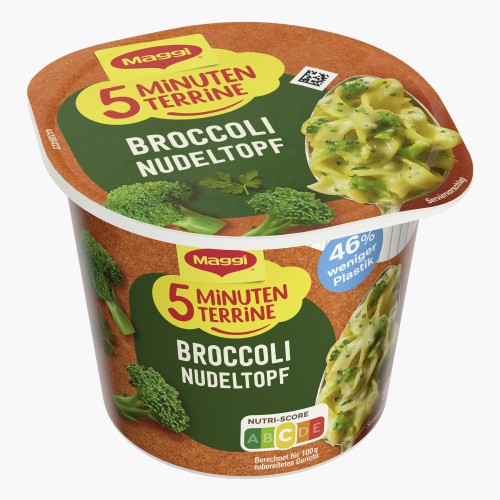 Maggi 5 Minuten Terrine Broccoli Nudeltopf 50g