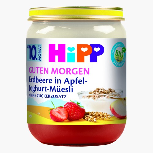 Hipp Bio Erdbeere in Apfel-Joghurt-Müsli 160g