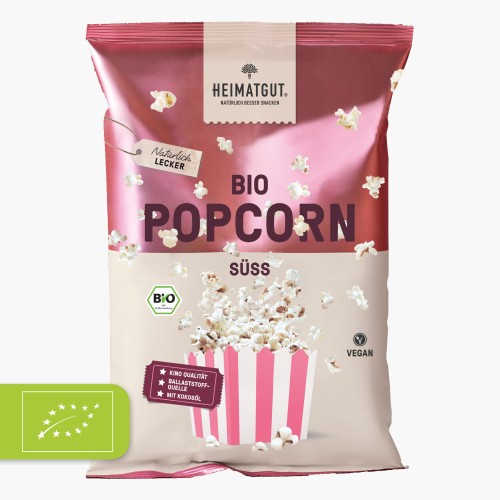 Heimatgut Bio Popcorn Süß 90g