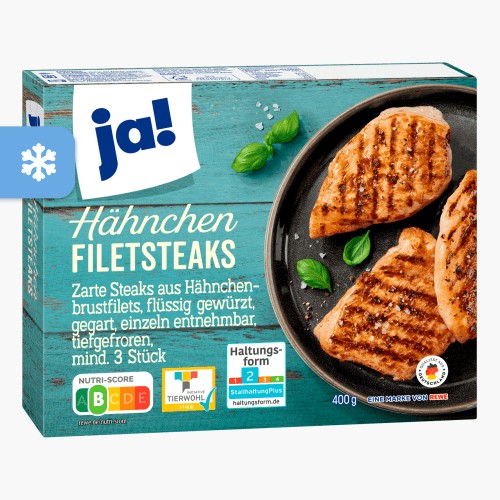 Ja! Hähnchen-Filetsteaks 400g