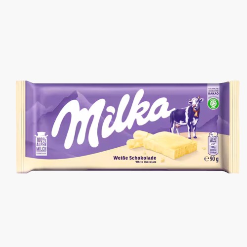 Milka Schokolade Weiß 90g