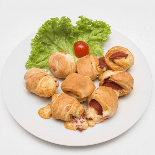 Gefüllte Pizzabrötchen mit Sucuk