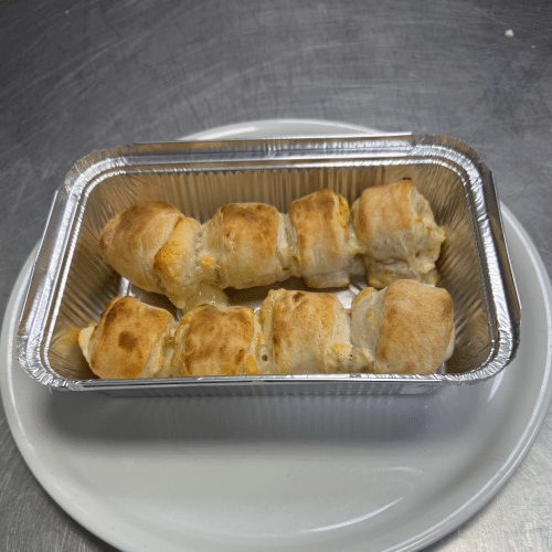 Gefüllte Pizzabrötchen