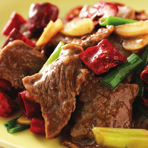 62 Rindfleisch Gongbao (scharf) 宫保牛