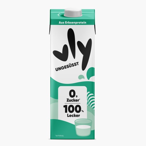 Vly Milchalternative Ungesüsst aus Erbsenprotein 1l