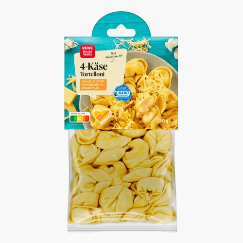 Rewe Beste Wahl Tortelloni 4-Käse 250g