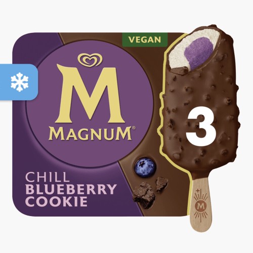 Magnum Blueberry Cookie Eis vegan 3x90ml