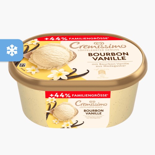 Cremissimo Eis Bourbon Vanille Familiengröße 1,3l