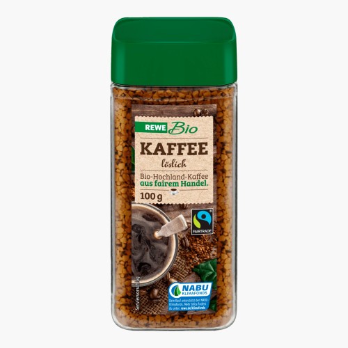 Rewe Bio Kaffee Löslich 100g
