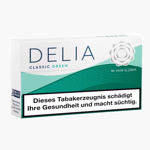 Delia Classic Green für Iqos Iluma 20 Stück