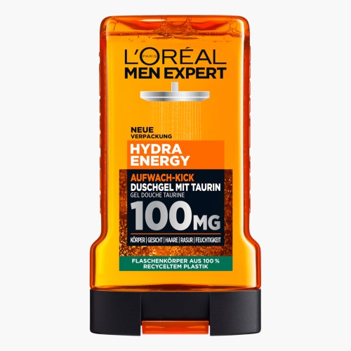 L'Oréal Men Expert Duschgel & Shampoo Hydra Energy mit Taurin 250ml