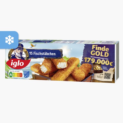 Iglo 15 Fischstäbchen 450g