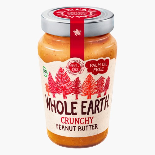 Whole Earth Bio Peanut Butter crunchy 340g