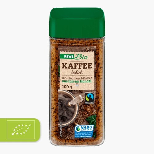 Rewe Bio Kaffee Löslich 100g