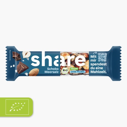 share Bio-Riegel Schoko Meersalz 35g