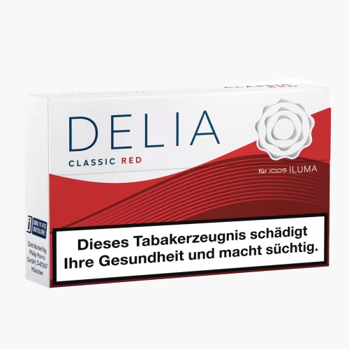 Delia Classic Red für Iqos Iluma 20 Stück