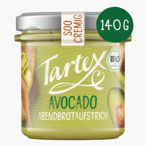 Tartex Bio Soo Cremig Brotaufstrich Avocado 140g
